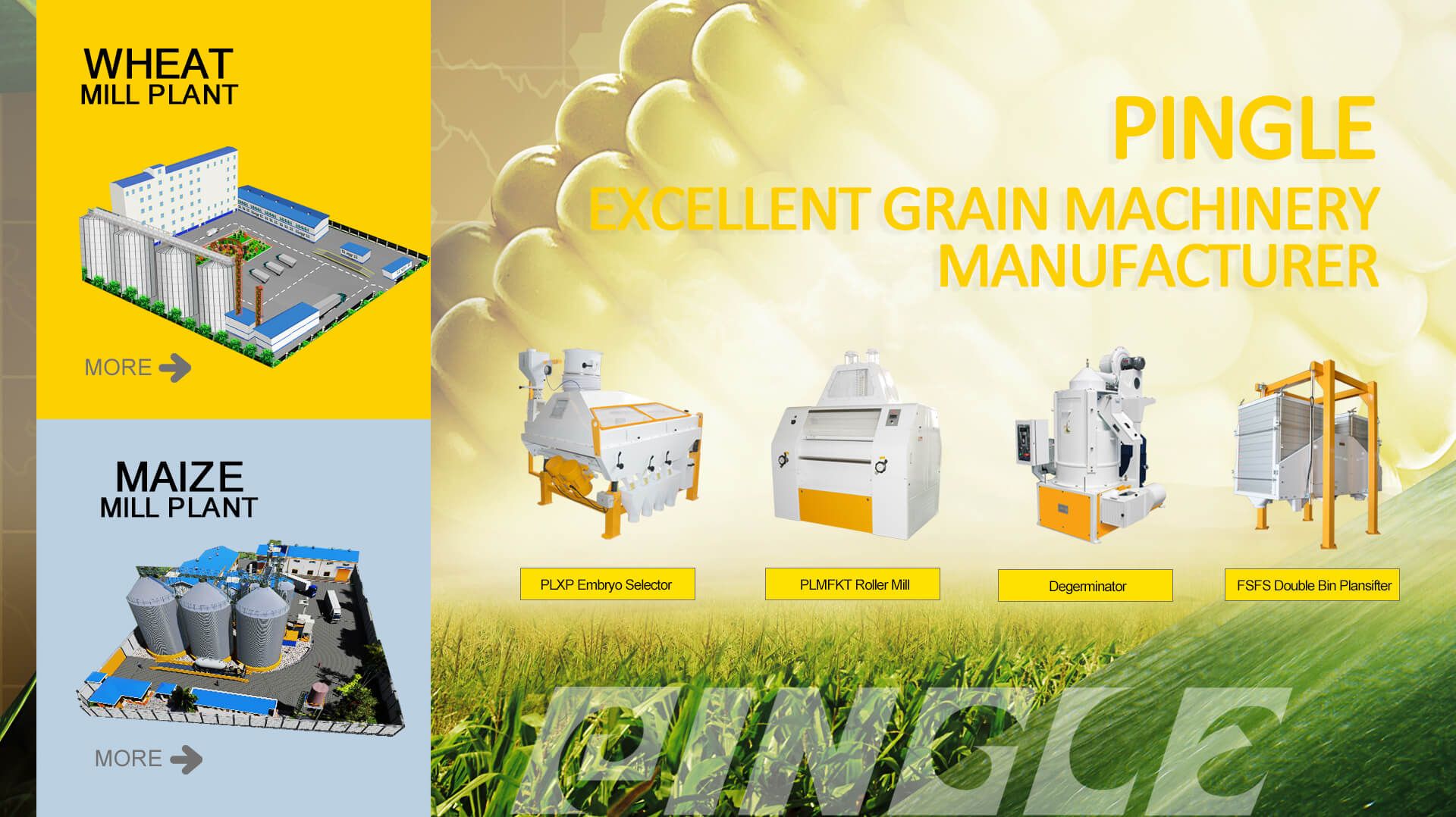 PINGLE Wheat Flour Milling Machine