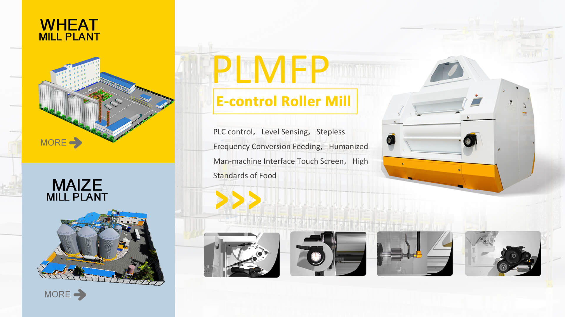 PLMFP E-control Roller Mill