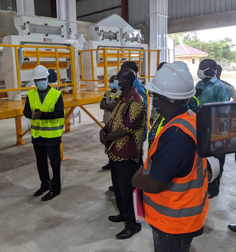 Display Of Pingle Grain Processing Projects