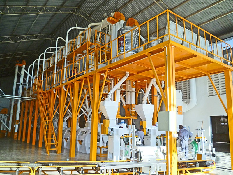 140tpd wheat milling machine