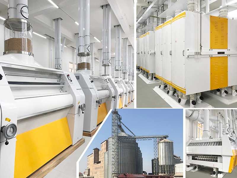 500tpd wheat milling machine