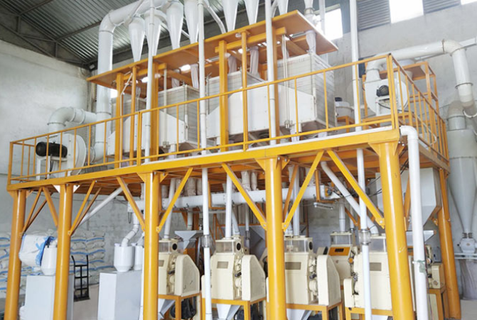 small scale wheat flour milling machine