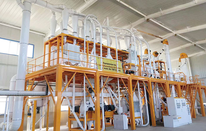 Maize Flour Milling Machine with Hammer Crusher