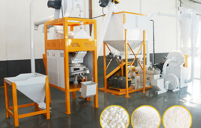 Maize Flour Milling Machine with Hammer Crusher