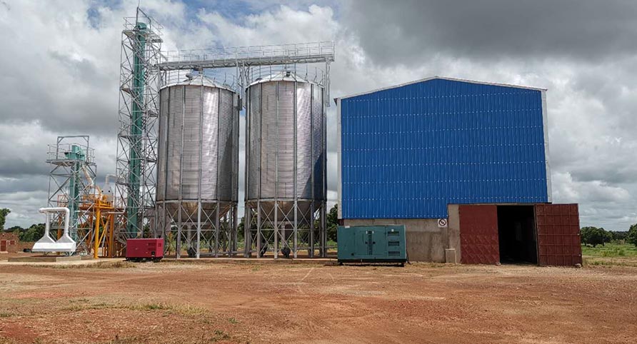 BURKINA FASO 70TPD Maize Milling Plant