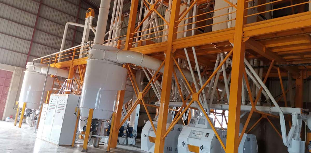 BURKINA FASO 70TPD Maize Milling Plant