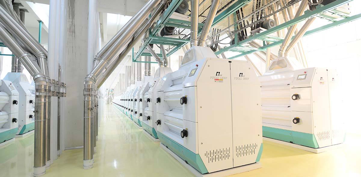 China 1400TPD Wheat Milling Plant