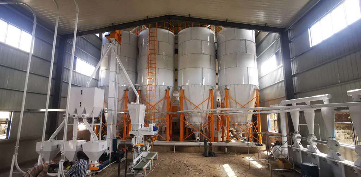 Ethiopia 220TPD Wheat Milling Turnkey Project