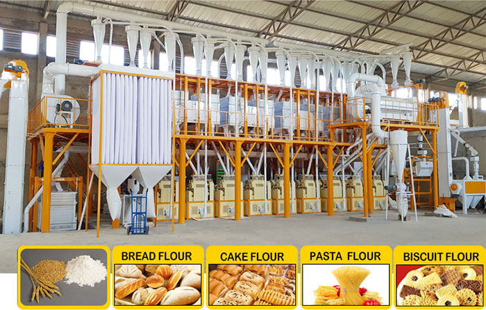 Compact Structure Wheat  Flour Milling Plant