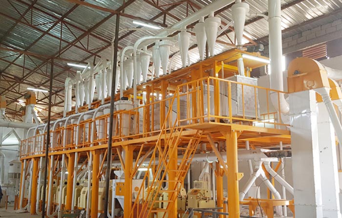 Compact Structure Wheat  Flour Milling Plant