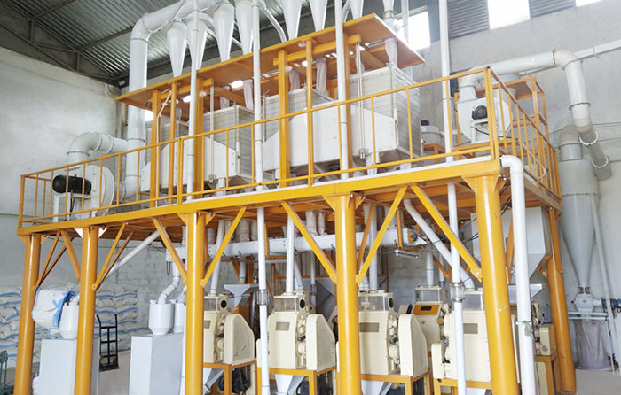 Compact Structure Flour Milling Plant