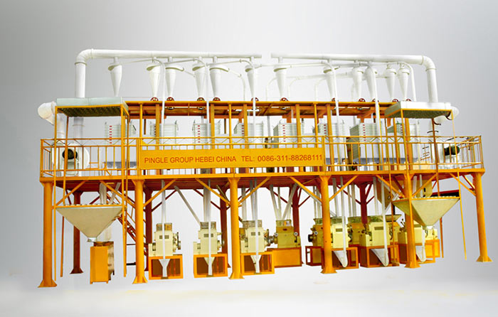 Compact Structure Flour Milling Plant