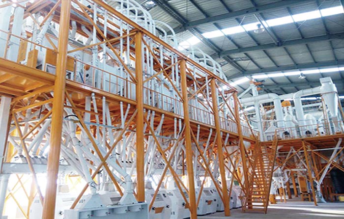 Steel Structure Flour Milling Plant