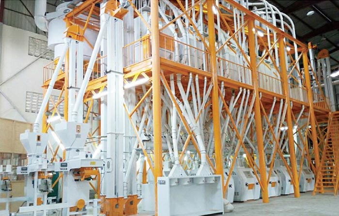 Steel Structure Flour Milling Plant