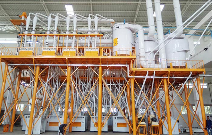 Steel Structure Wheat Flour Milling Plant