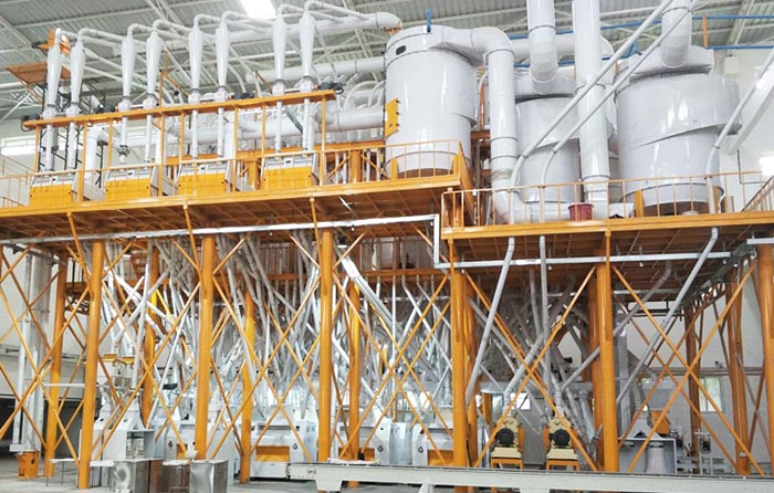 Steel Structure Flour Milling Plant