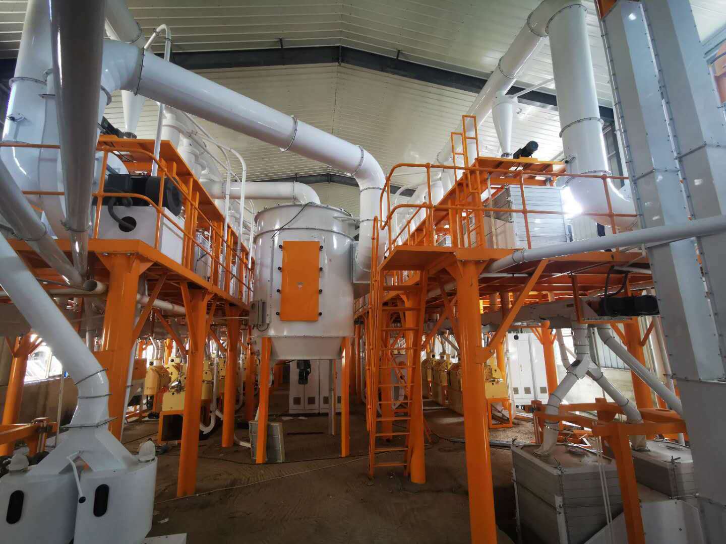 The bran and germ of the grain are also separated at this stage, while the endosperm, which is high in protein and gluten, is ground into flour, which is used as an ingredient in biscuits, pasta, bakery and pastry products; and is suitable for human consumption